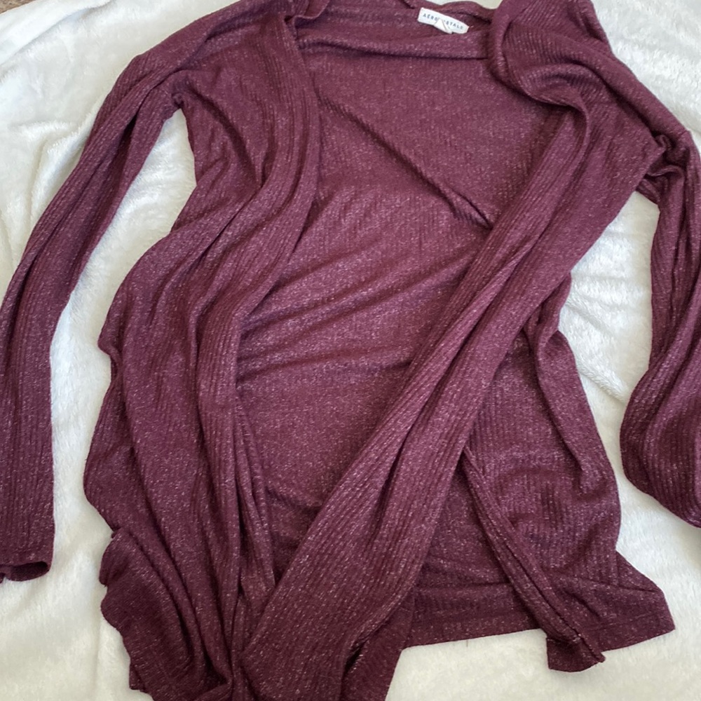 Burgundy Aeropostale Dressy Sweater